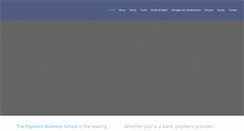 Desktop Screenshot of paymentbusinessschool.com